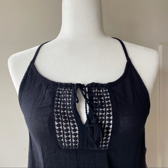 Decree Women’s Sleeveless Tasseled Cami Tank Top - Picture 2 of 15